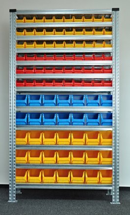 Regál s plastovými boxmi 877851009_VAR_7