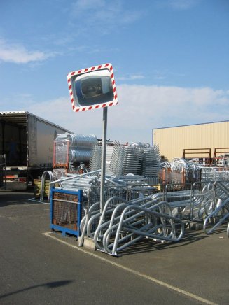 Dopravné zrkadlo Polymir - obdĺžnikové 558 - 5