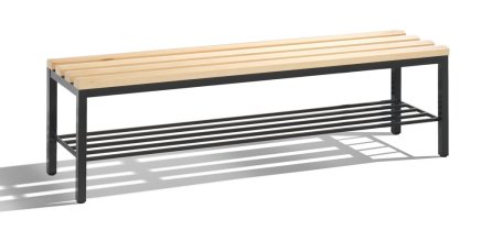 Šatňová lavica s botníkom CP 8051-010 - šírka 1500 mm