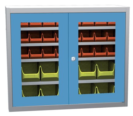 Dielenská skriňa Kovos SPP S1C_A_PB