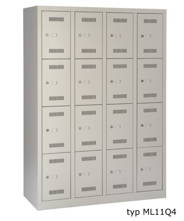 Šatníková skrinka BISLEY ML11Q4