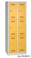 Šatníková skrinka BISLEY ML06D3
