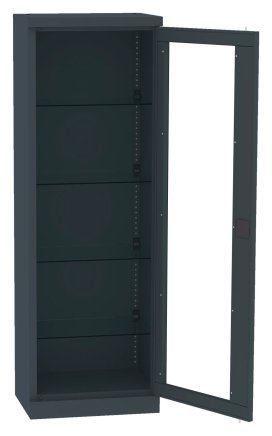 Skriňa so sklenenými dverami Malow NSML 101 - 4