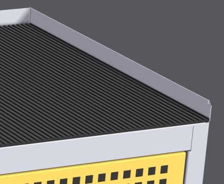 Skriňa pre ukladanie chemických látok SCH 01B - 2