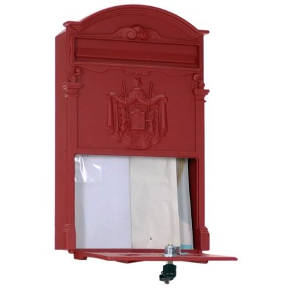 Poštová schránka Ashford červená - 4