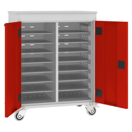 Vozík na notebooky WNL 208+ - 16 oddelení - 5