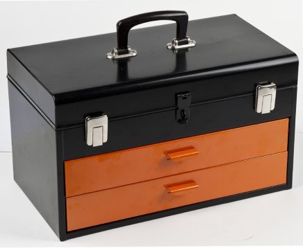 Prenosný kufor na náradie kovový 6081 - 4