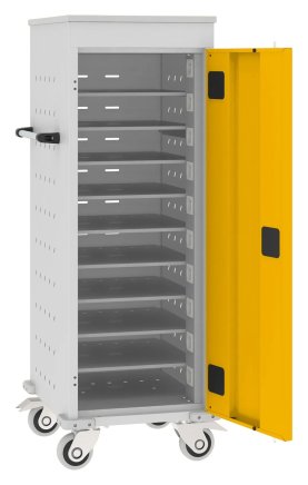 Vozík na notebooky WNL 110+ - 10 oddelení - 5