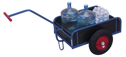 Ručný dvojkolesový vozík, zu-1281, ložná locha 805 mm x 535 mm - 3