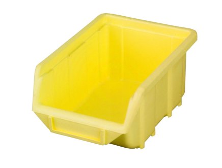Plastový zásobník Ecobox small - farba žltá