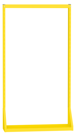 Rám jednostranného stacionárneho panelu PSZ 13A - 9