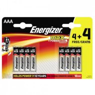 Batérie alkalické Energizer Ultra+ AAA (sada 4 ks + 4 zadarmo)