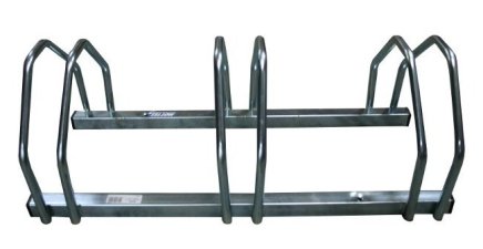 Obojstranný stojan na bicykle pre 3 státie