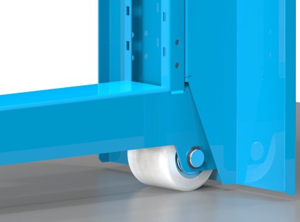 Dielenská skriňa s výsuvnými dverami a policami VSD1 - 1