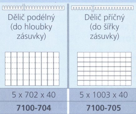 Delič priečny ore výkresové skrine CP - 1