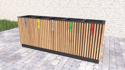 Kôš na triedený odpad Lamela V - 2