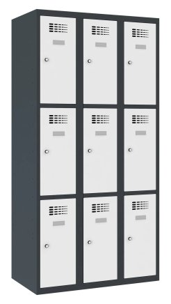 Šatníková skriňa delená Sus 333 W šírka 900 mm