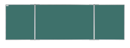 Trojdielne keramické tabule pre popis kriedou - TRIPTYCH (3 modely) - 2