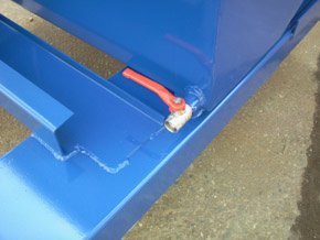 Výklopný kontajner 4015 o objemu 600 l - 2