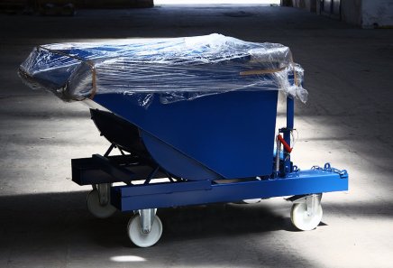 Výklopný kontajner 4015 o objemu 600 l - 4