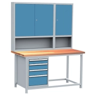 Dielenský stôl s kontajnermi, set DPJ 106