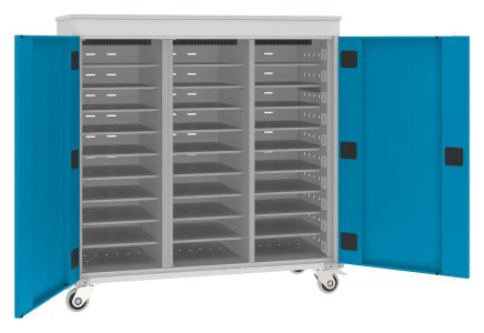 Vozík na notebooky WNL 310+ - 30 oddelení - 3