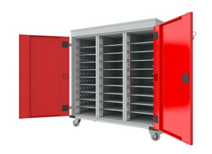 Vozík na notebooky WNL 310+ - 30 oddelení - 8