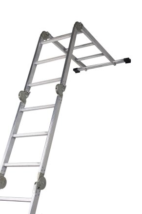 Rebrík štvordielny kĺbový DU 4X3 - 4