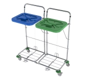 Vozík na triedenie odpadu a bielizne VAKO 120C/2N