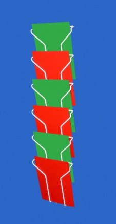 Závesné stojany na prospekty pre formát A4