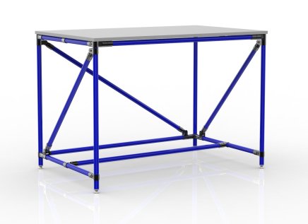 Dielenský stôl z rúrkového systému 24040535 (3 modely)