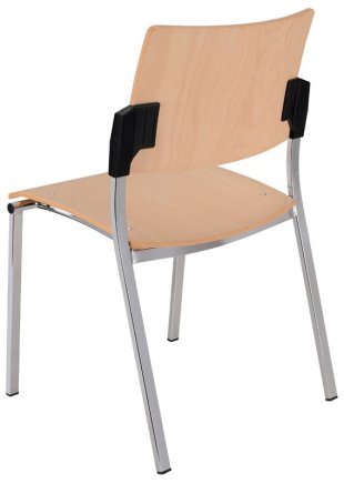 Konferenčná stolička Square drevo - 6