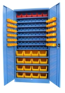 Dielenská skriňa Kovos s plastovými boxami SPZ_11_0002_C_VAR_5