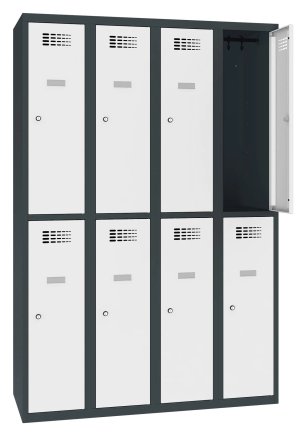 Šatníková skriňa delená Sus 342 W šírka 1200 mm - 2