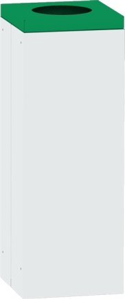 Hranatý odpadkový kôš s odnímacím vekom 1821 - 4