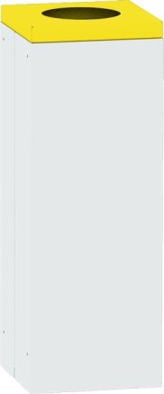 Hranatý odpadkový kôš s odnímacím vekom 1821