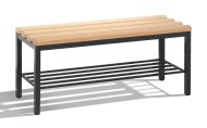 Šatňová lavica s botníkom CP 8050-010 - šírka 1000 mm