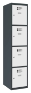 Šatňová skriňa kovová Sus 414 W šírka 400 mm