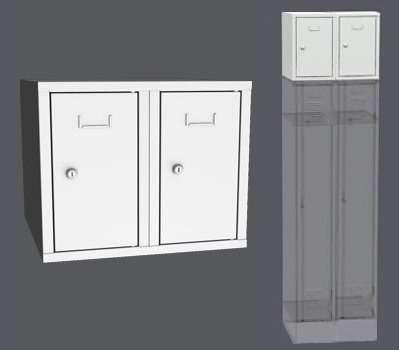 Šatňový nástavec SBS 32N2