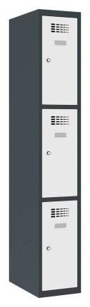 Šatníková skriňa delená Sus 313 W šírka 300 mm