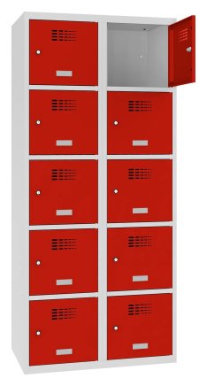 Šatňová skriňa kovová Sus 425 W šírka 800 mm - 5