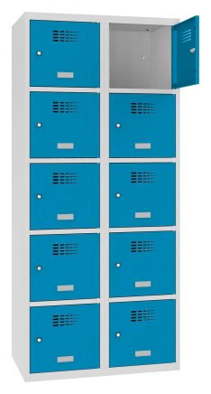 Šatňová skriňa kovová Sus 425 W šírka 800 mm - 4