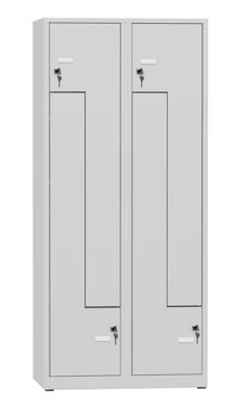 Šatňová skrinka s dverami Z typ XZ 2480 - 4