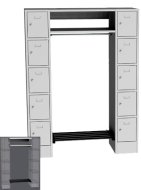 Šatňová zostava Kovos OTS 80A