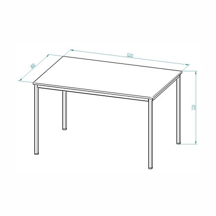 Kancelársky stôl S40800 - 2