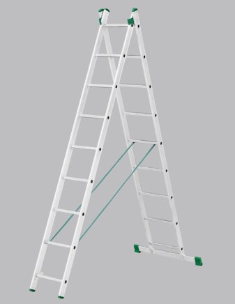 Rebrík dvojdielny univerzány Eurostyl (5 modelov) - 3