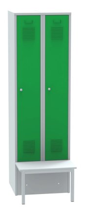 Šatníková skriňa s predsadenou lavicou SALP32_A - 4