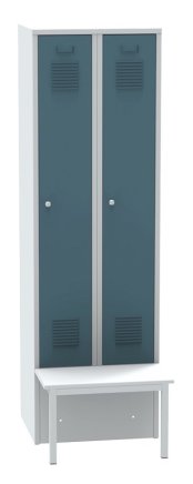 Šatníková skriňa s predsadenou lavicou SALP32_A - 5