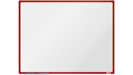 Biela magnetická tabuľa s emailovým povrchom 120 x 90 cm - 2