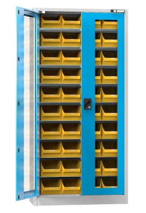 Skriňa s plastovými zásobníkmi UK1-B11S